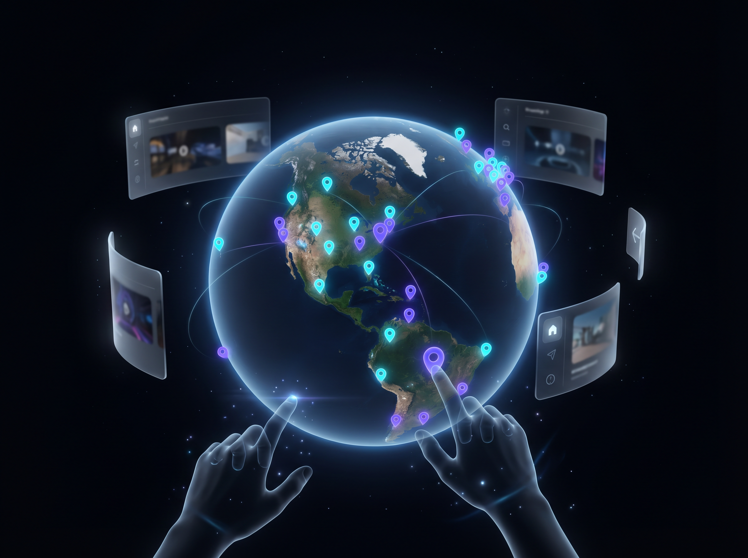 Lil'Earth — Spatial Search Engine