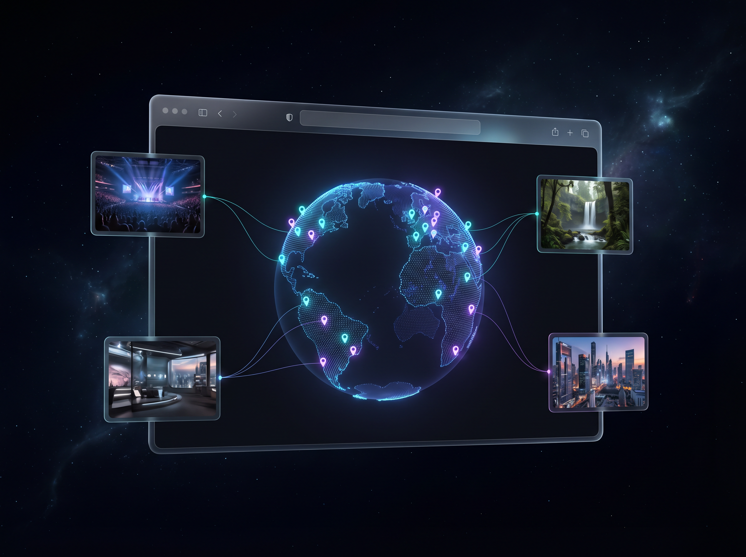 Lil'VR — Spatial Web Portal